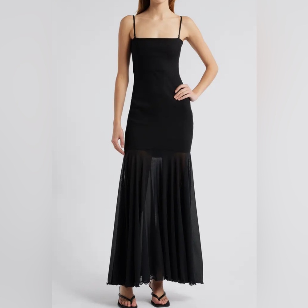 Pixie Market Romane Drop Waist Maxi Dress